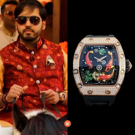 anant ambani's watch collection.